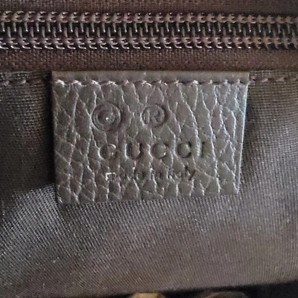 Authentic Gucci Beige and Brown GG Pattern Backpack - Picture 6 of 6